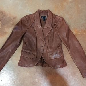Leather jacket